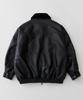 Lady Volume 622 Vegan Leather Shearling Jacket_Black