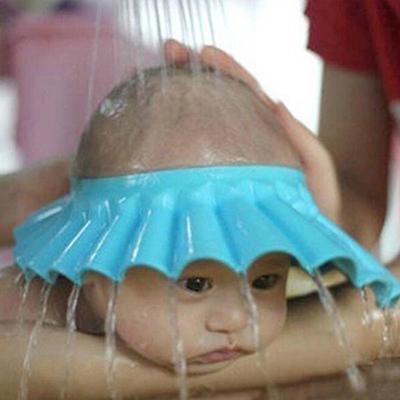 Baby-Shampoo-Kappe, verstellbare Duschhaube, schützt weiche Mütze, schützt Haare