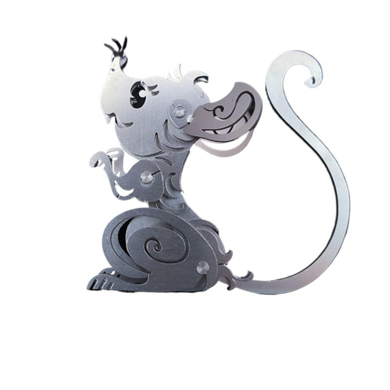 

Нержавеющая сталь DIY животные модели наборы 3D металлический пазл высокая сложность механическая сборка модель