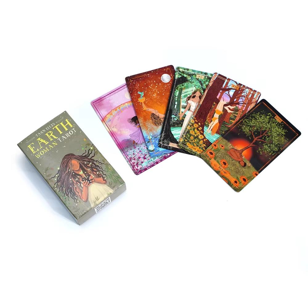 Earth Woman Tarot Deck 78 Pcs Tarot Cards Nurture Your Intuition and Celebrate Mother Nature's Wisdom