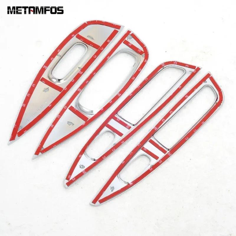 For Nissan Qashqai 2014-2018   Matte Ide Door Armrest Window Lift Switch Cover Trim Interior Accessories Car Styling