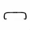 Rennradlenker Dropbar Leichter Fixed-Gear-Lenker Ergonomische Krümmung für Radfahrer Schwarz
