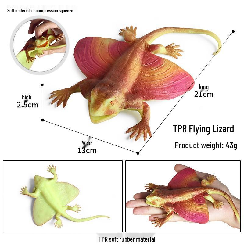 Children's Prank Toy: Soft Rubber Snake & Lizard Models - Cobra, Viper, Rattlesnake, Golden Python