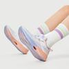 Li Ning Kids Ultra Light 21 Comfortable Soft Sole Non Slip Shock Absorption Low Top Running Shoes Kids Running Shoes White Pink YKFU012-8