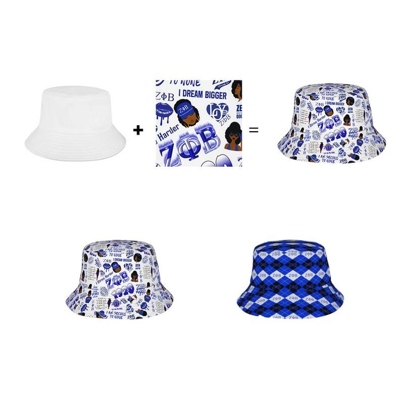 2026 Christmas Print Bucket Hat With Santa Reindeer Motif Wide Brim Sun Outdoor Travel Beach Casual Wear