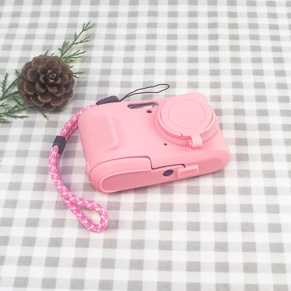 Silicone Camera Protective Case Anti-Scratch Shockproof Body Cover with Lanyard Skin Shell for KODAK PIXPRO FZ45