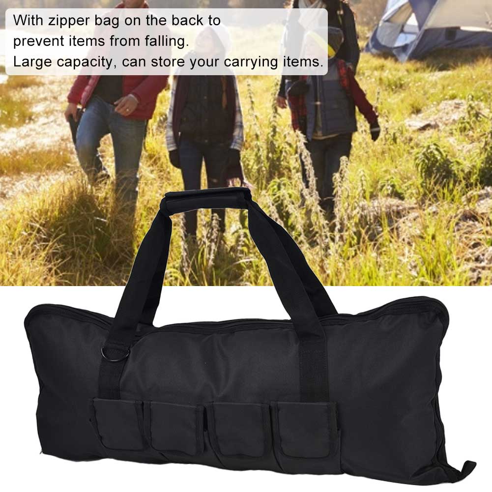 Outdoor Large Capacity Protective Casing Physical Tactics Training Shoulder Bagblack