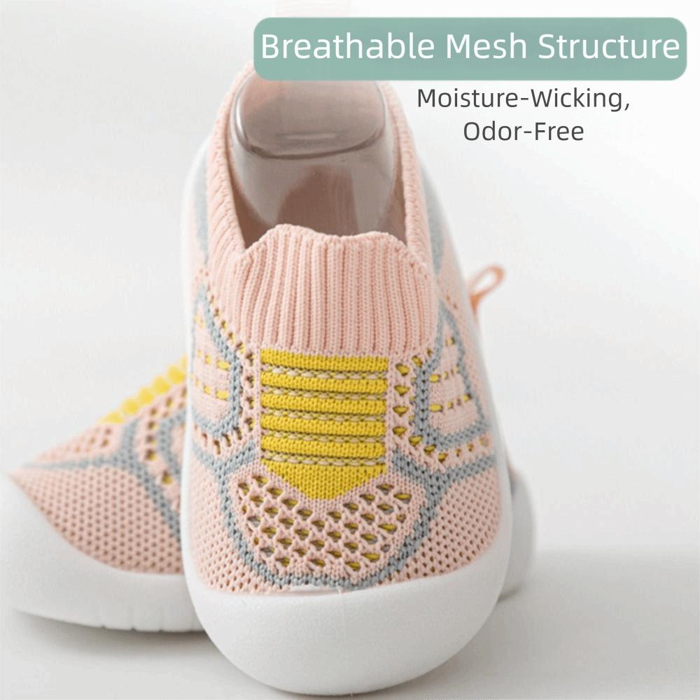 Netzdesign Atmungsaktives Netz Babyschuhe Rutschfester Boden Rutschfeste Babyschuhe Neugeborene