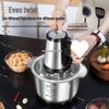 Free Shipping: Upgraded Electric Meat Grinder & Food Processor - Mixer, Blender, Dough & Dumpling Filling Machine, Chili Grinder.