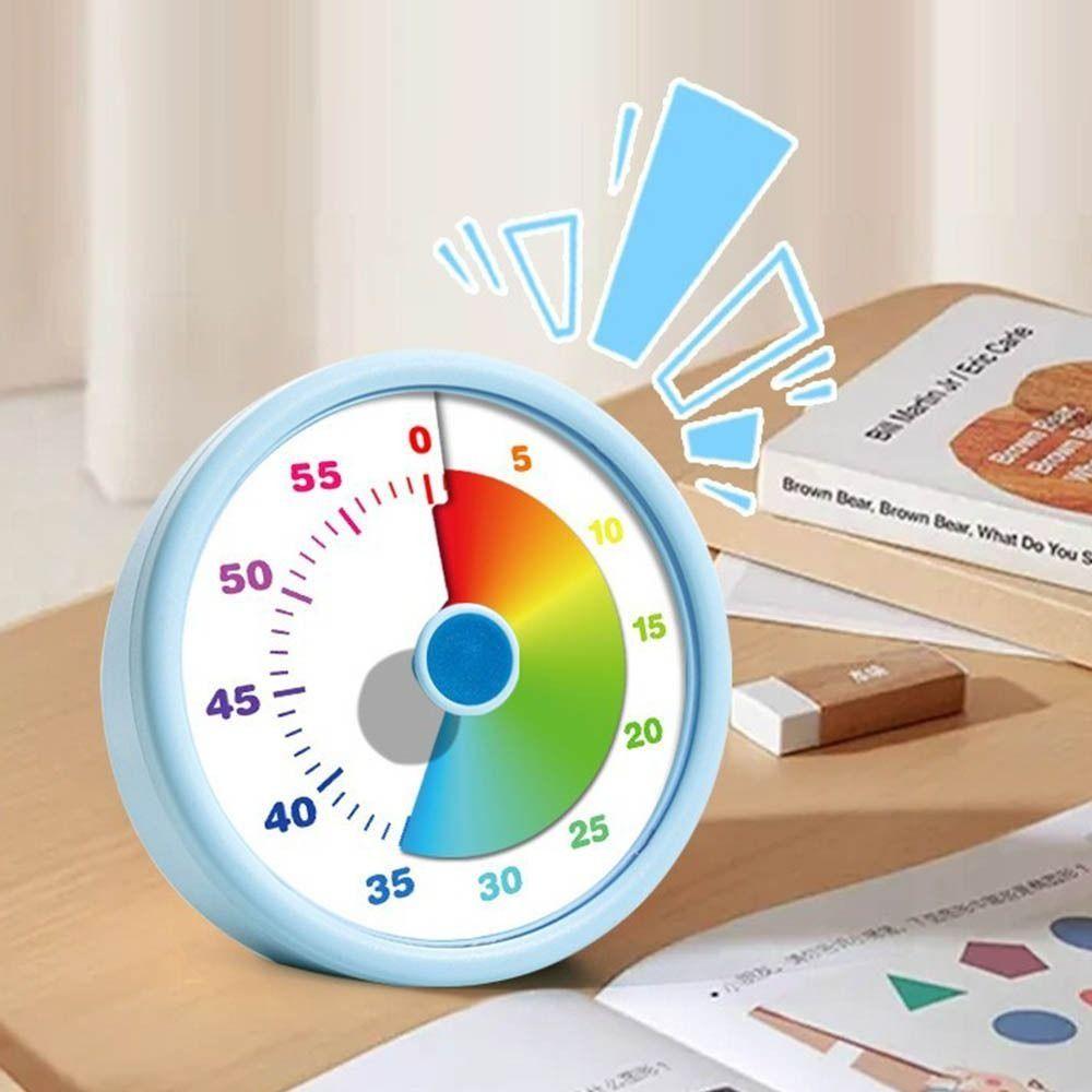 Self-discipline Visual Timer Ultra Silent Classroom Timer Kitchen Timer  Kids Study Tool