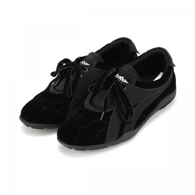 Velvet Shoelace Sneakers Bbi605bk