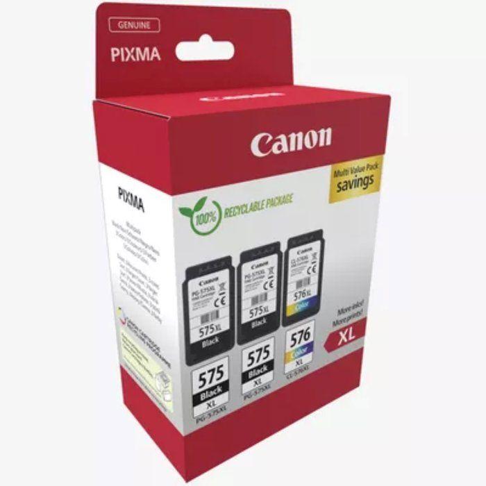 Cartouche d'encre - Canon - PG-575/CL-576 - Couleur + Noir - Value Pack - Papier photo