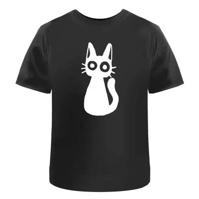 Wide Eyed Cat Cotton T Shirt Ta