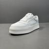 2026 Spring Men's Leather Male Students Versatile Platform Sneakers Casual Board Shoes