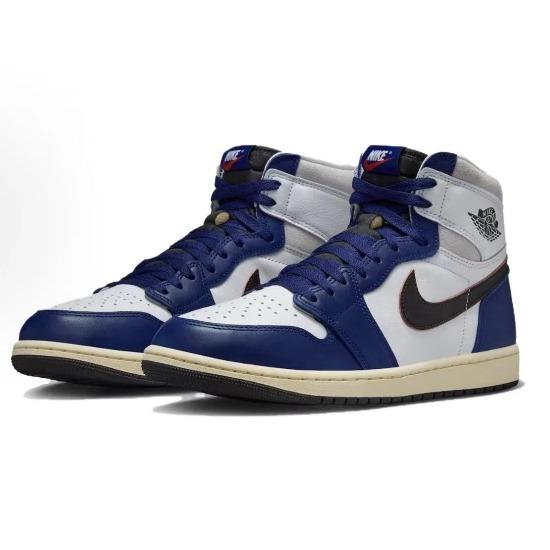 

Jordan Air Jordan 1 Retro High OG “White Deep Royal Blue”DZ5485-100 Men s Sizes EU 44.5 синий/чёрный