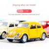 1pc Motorcar Decoration Auto Carrying Accessories for Boy Gift Alloy Car Model Beetle Vintage Door Opening Force Children's Toy