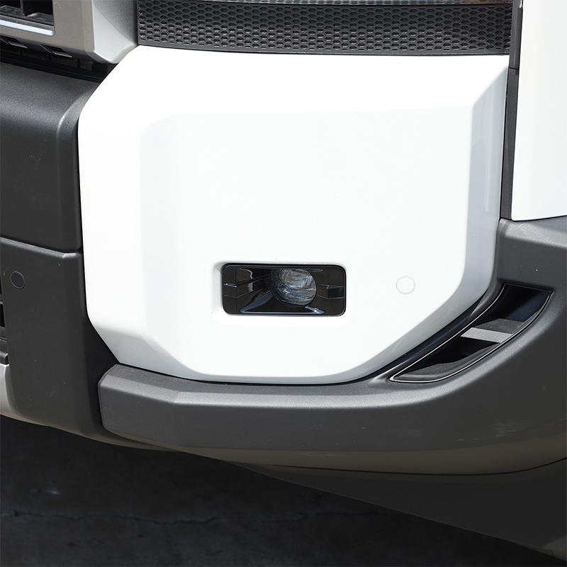 Car Upgrade For Toyota Land Cruiser 250 Prado LC250 2024-2025 ABS Front Fog Light Decor Cover Auto Exterior Accessories