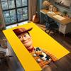 Sheriff Woody Theme Rug Carpet Large Area Rug Non Slip Washable Floor Mat Gamer Room Bedroom Home Decor