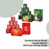 Surprise Christmas  Box Pop-up Paper Bounce Box  Folding Boxes Cards Dispenser   Birthday Gift Box  Merry Christmas Money Box