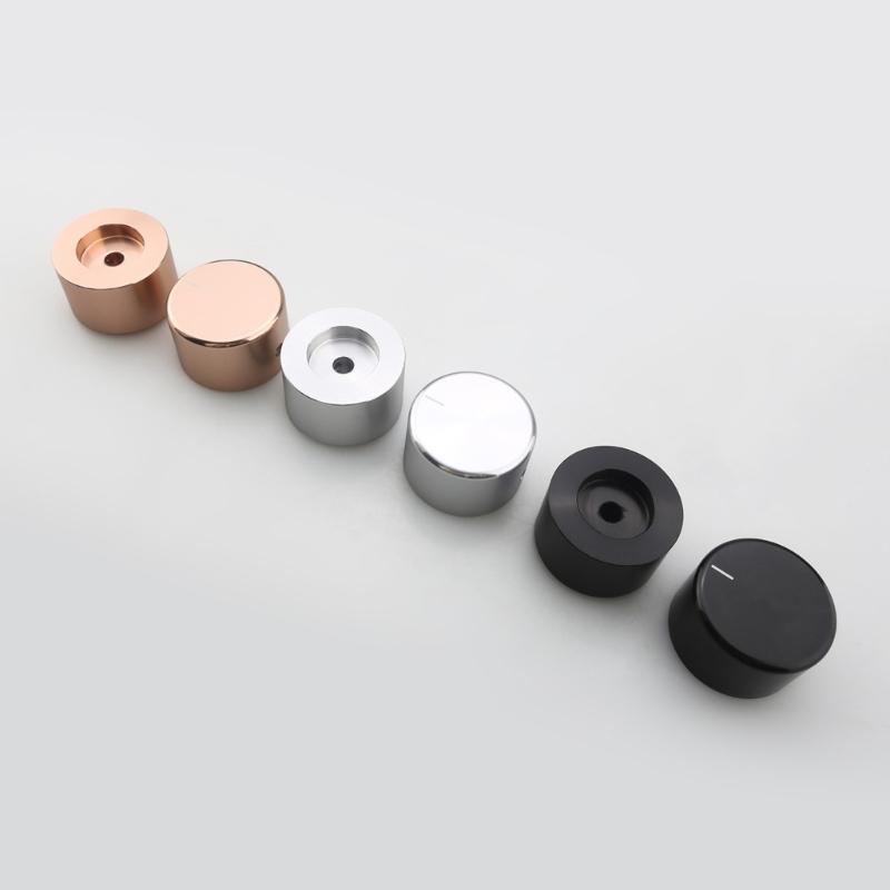 Perilla de Volumen de Aluminio de 35x22 mm para Altavoz Con Giro Suave y Diseño Duradero