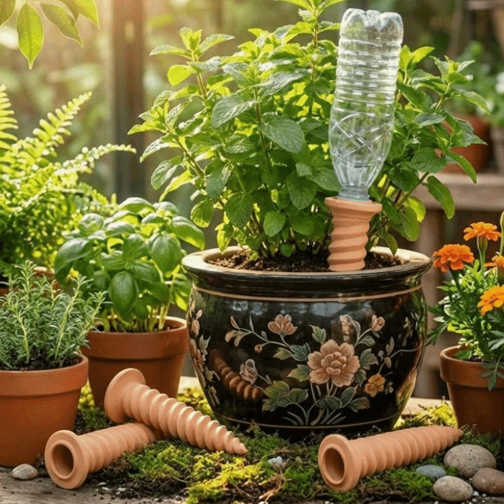 Automatic Irrigation Self-Watering Terracotta Stakes Terracotta Watering Device Office