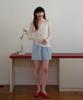 BUT'TON Cotton Boxer Shorts (Skyblue)