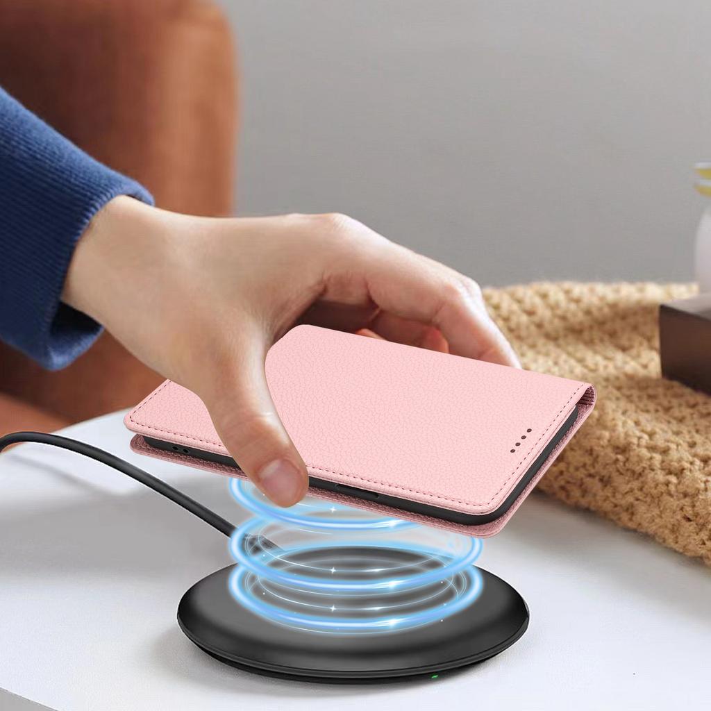 Flip Case für iPhone 16 Pro 15 14 Plus 13 11 Pro Max 12 Mini XR XS 7 8 6S Kartenhalter Magnetische Leder-Geldbörse Ständer Handyhülle