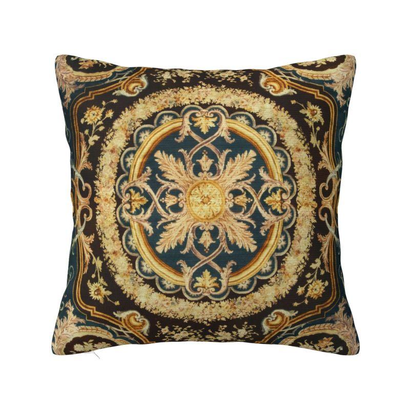 Custom Aubusson Tapestry 18th Birth Of The Virgin Mary Luxury Pillow Cover Bedroom Decoration Vintage French Floral Car Cushion