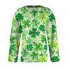 Women's Fashion Printed Long-Sleeved Knit Cardigan Button-Down Jacket