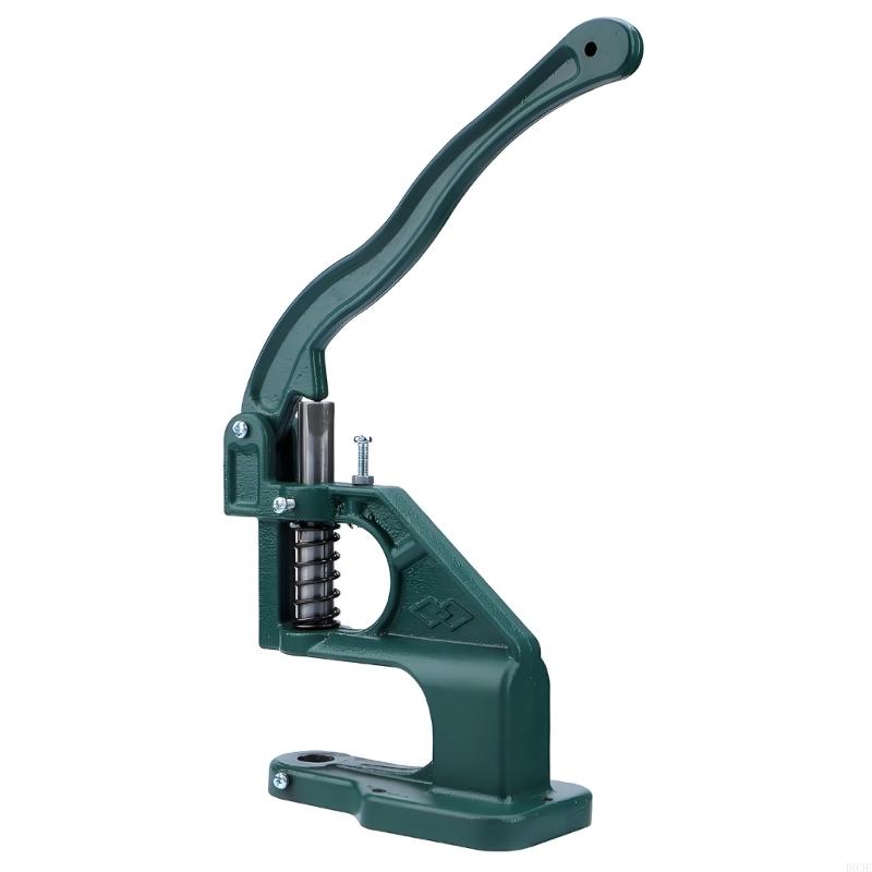 Heavy Duty Iron Eyelet Grommet Press Manual Eyelet Press Machine For Leathercraft Belt Wallet Clothing Sewing Project B03E