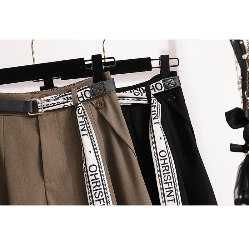 DIMANAF 2025 Nowe Wiosna Lato Damskie Długie Spódnice Plus Size Wysoki Stan Vintage Elastyczne Eleganckie Plisowane Spódnice Luźne