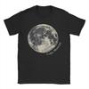 Unisex Unisex Copy Moon Joy Minimal Full Moon Space T Shirts Cotton Clothing Amazing Short Sleeve Tee Shirt Plus Size TShirts
