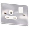 Wall Socket Good Electrical Conductivity Wearable Rust Resistance Fatigue Resistance Outlet Wall Plug for Home