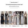 145cm High-Waisted Narrow-Leg Drawstring Knit Pants – Korean Style Women's Early Autumn Pocket Pants