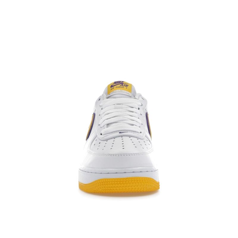 Nike Kobe Bryant x Air Force 1 Low Retro QS Lakers Home Men Sneakers Yellow White Varsity-Maize FZ1151-100