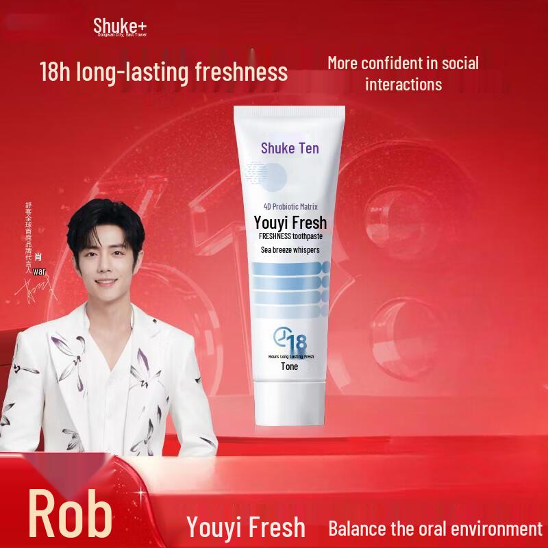 Saky Probiotic Fresh Breath & Whitening Toothpaste