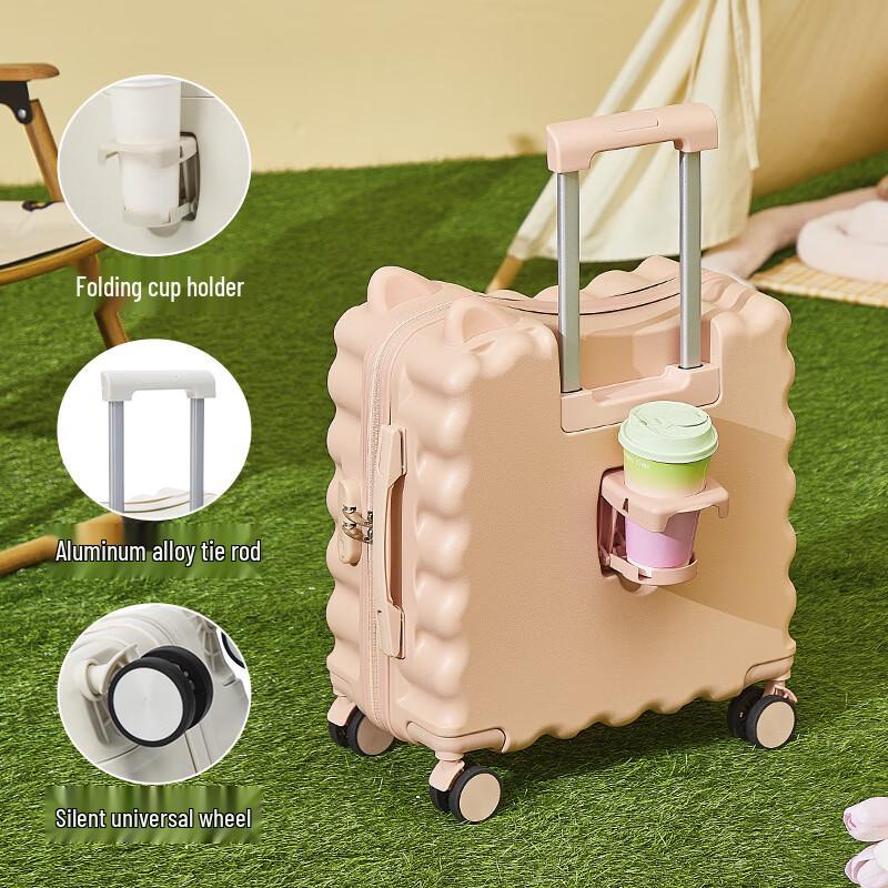 OEING Kids Ride-On Carry-On Suitcase