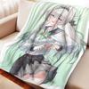 Cartoon Honkai Star Rail Firefly Flannel Blanket Cover Warmth Soft Anime Blanket Multifunctional Decor Home Universal Blankets