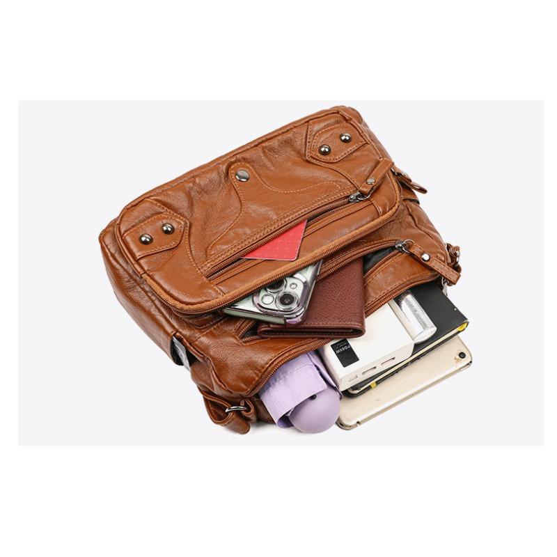 Vintage Versatile Large Capacity Casual Shoulder Bag