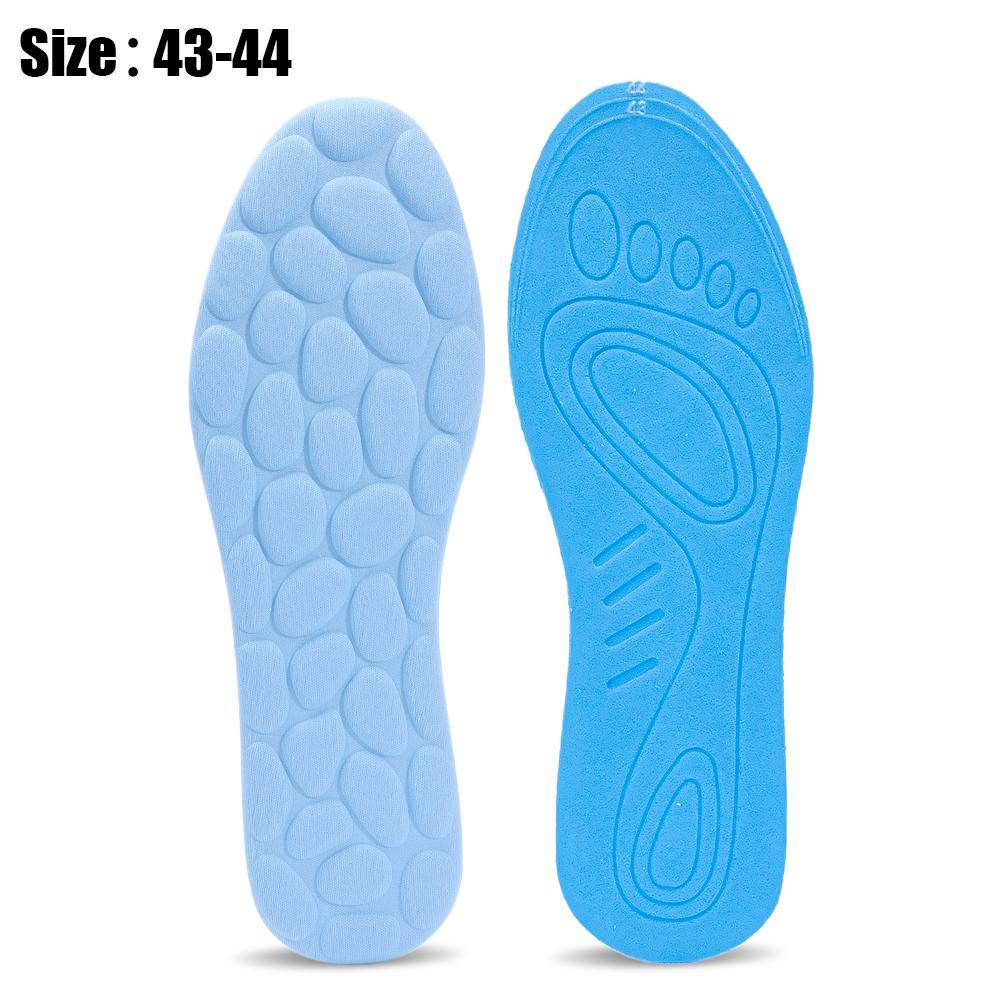 1 Paar zuschneidbare Massage-Sporteinlegesohlen