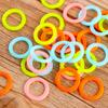 100pcs S/L DIY Crochet Ring Weave Tools Latching Knitting Locking Stitch Marker Crochet Plastic Circle Hook Sewing Accessory