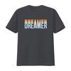 Dreamer T shirt Motivational Gym Casual vintage Washed graphic homme Stretched Unisex Top For Everyday Wear Stylish Soft
