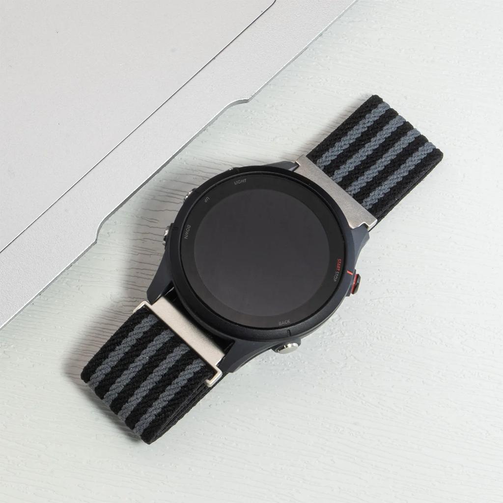 Universal 22mm Nylon Braided Elastic Band for Huawei Watch GT4 5 Pro 46mm Sport Strap for HUAWEI GT5 Amazfit Balance GTR 4/3 47mm Bracelet