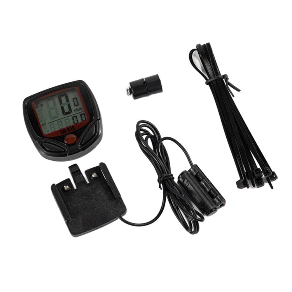 Mountain Bike Code Table/Bike Pulse Speed Indicator/Speedometer Speedometer 15 Function 548B Accessory Equipment чёрный