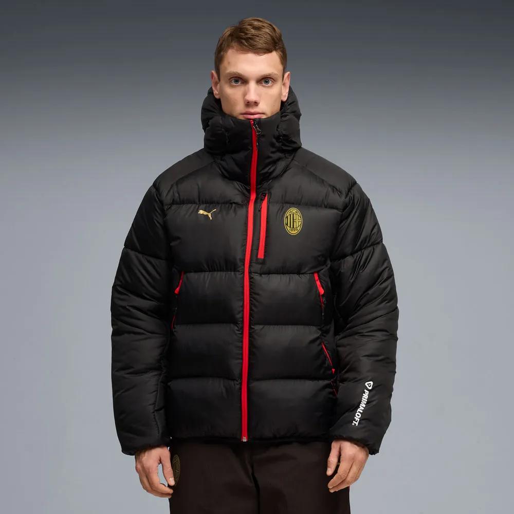 PUMA Ac Milan Tech Primaloft Jacket 100% recycled polyester Black