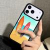 Capa Case for iPhone 17 Air 16 Pro Max 15 Plus 11 13 Mini 14 12 Back Phone Cover HAWAII BEACH SURF GIRL SURFING ART