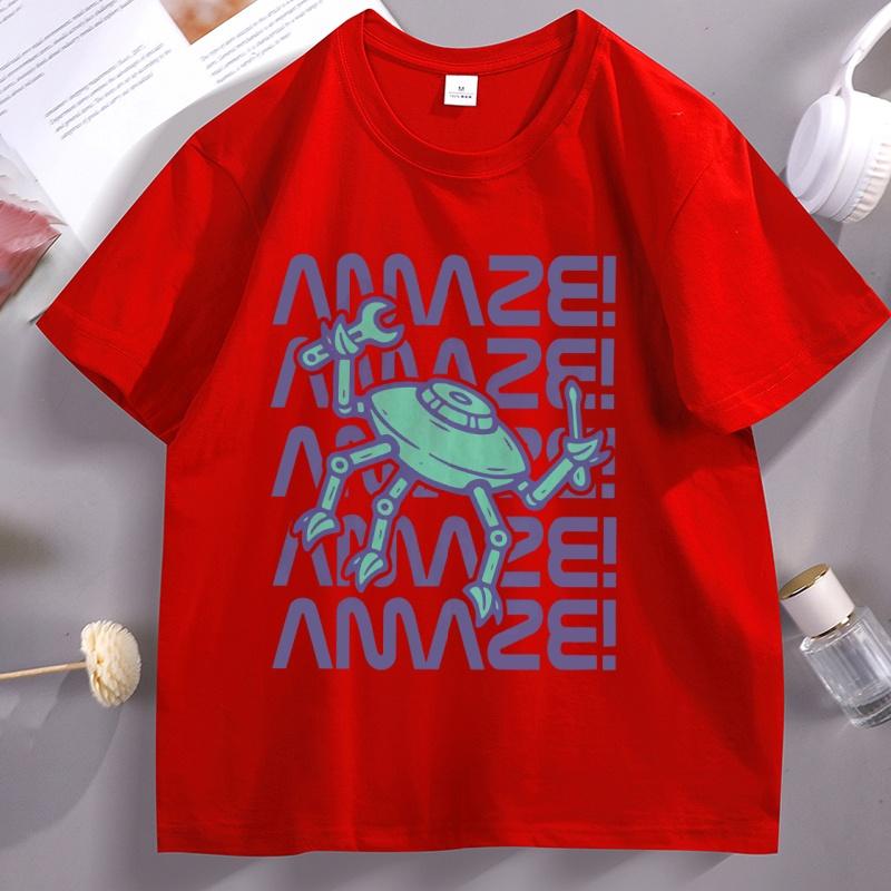 

Project Hail Mary Rocky Tshirt AMAZE Book Lover Gift Bookish T Shirt Vintage Short Sleeve Cotton Printed Tshirt Male Clothes S