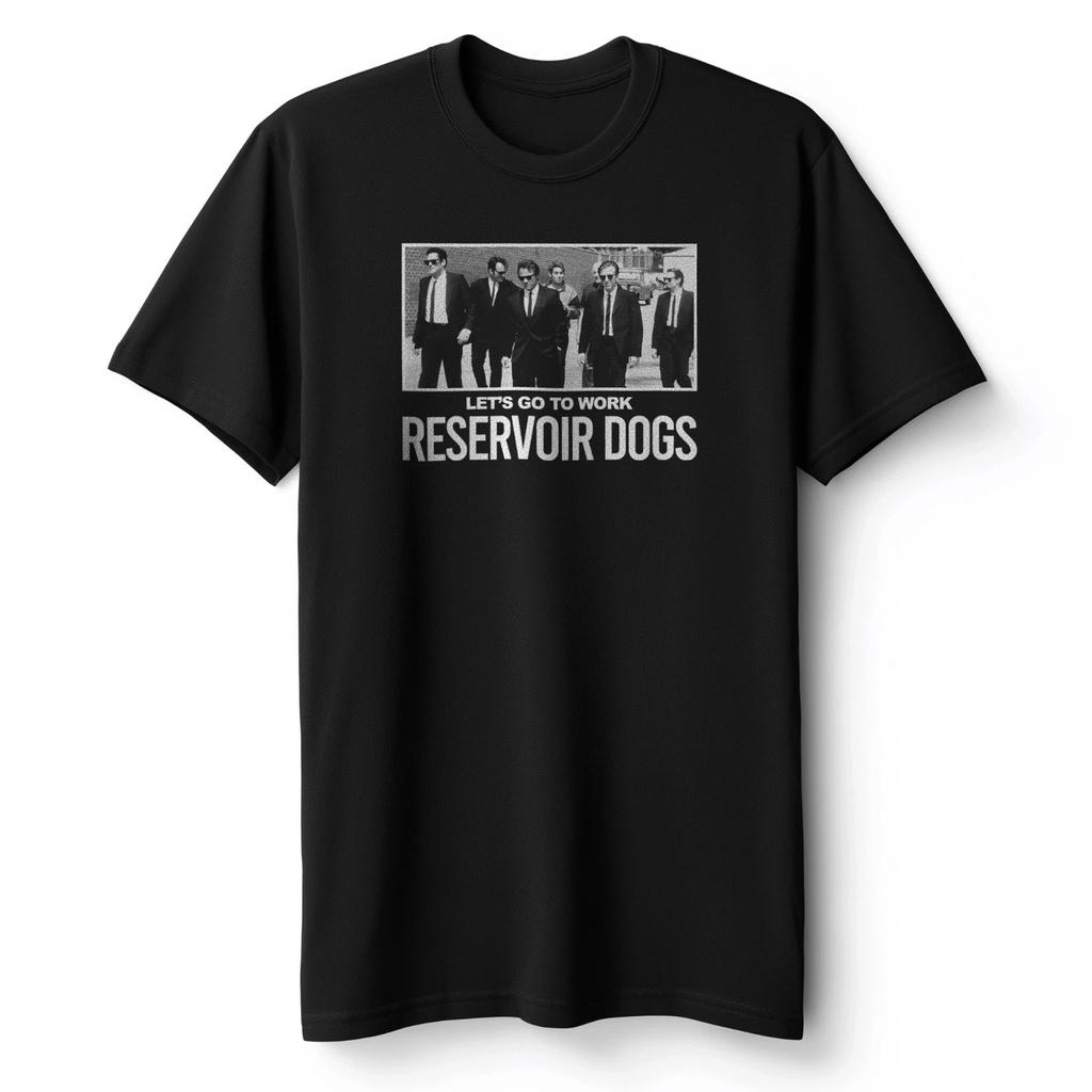 Reservoir Dogs Men's T-Shirt Quentin Tarantino Let's Go To Work