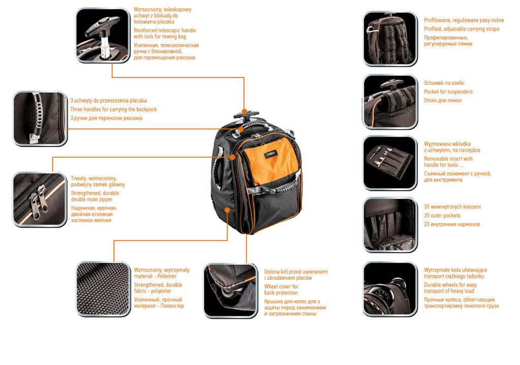 MOCHILA DE RODAS - T N84-303