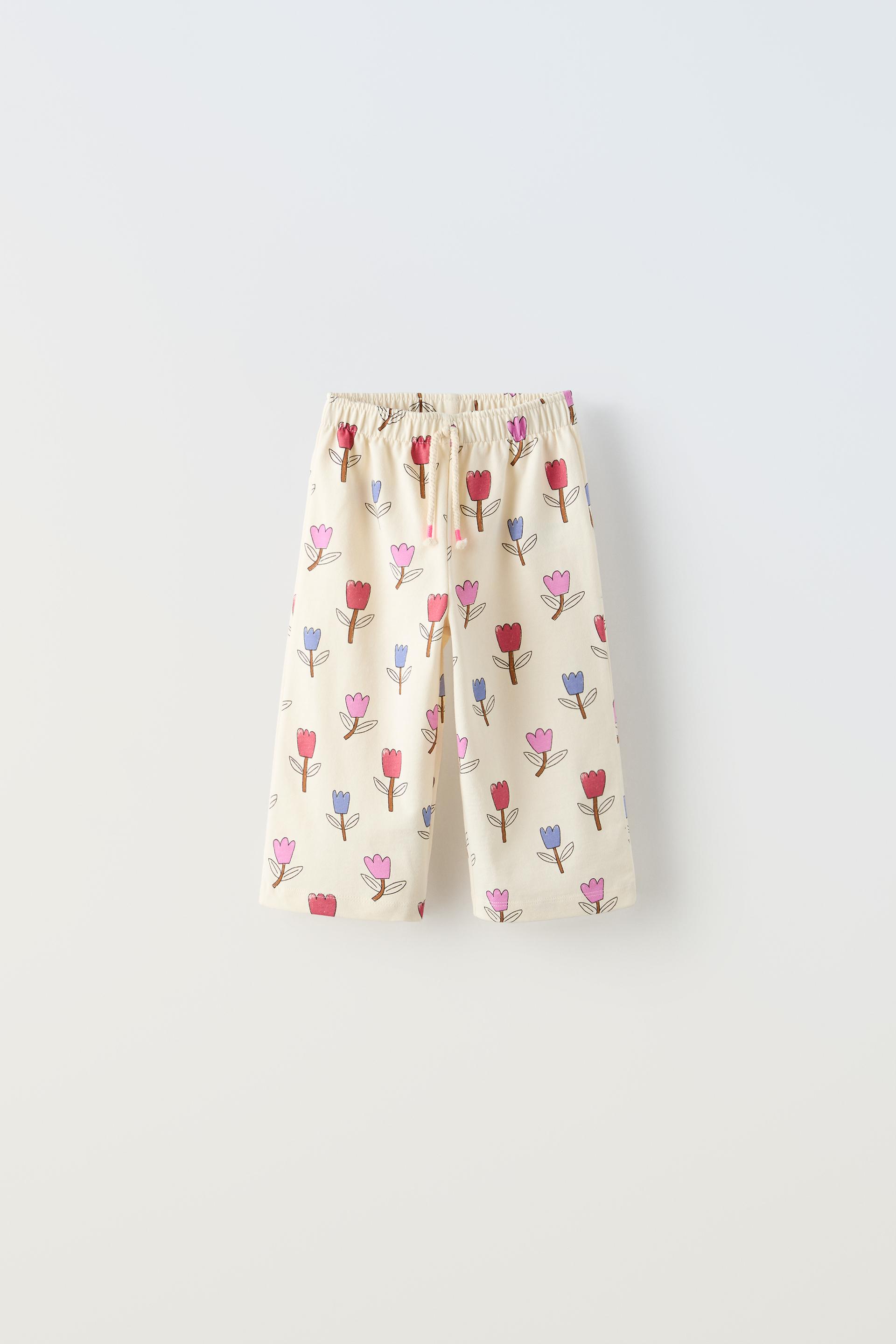 

БРЮКИ С ПРИНТОМ «ТЮЛЬПАН»